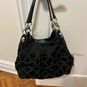 Coach Black large Hobo
